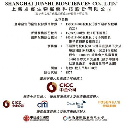 首个国产PD-1抗体药物获批上市 君实生物正筹划赴港上市